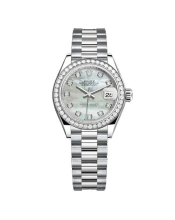 Rolex Datejust 279139RBR White mother-of-pearl Ladies 28MM