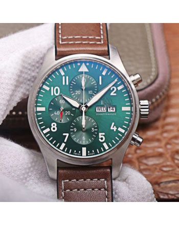 PILOT CHRONOGRAPH IW377726 ZF FACTORY GREEN DIAL