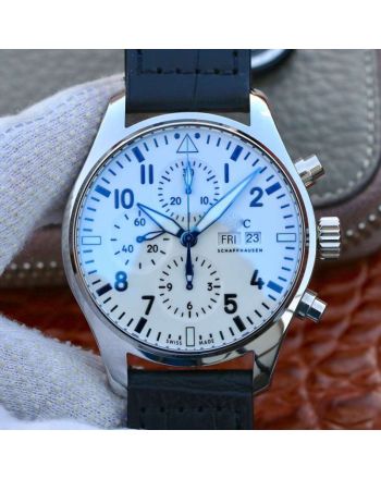 PILOT CHRONOGRAPH IW377725 ZF FACTORY WHITE DIAL