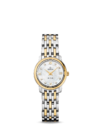 De Ville Steel yellow gold Diamanten Watch 424.20.24.60.55.001
