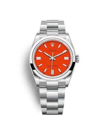 Rolex Oyster Perpetual 124300 Coral Red Men 41MM