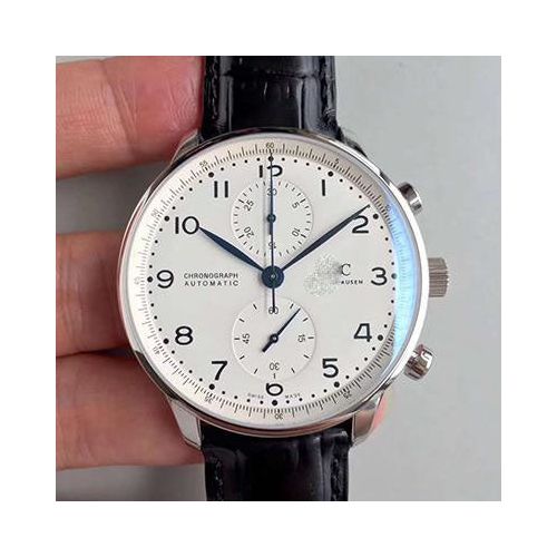 PORTUGIESER CHRONOGRAPH EDITION 150 YEARS IW371602 YL FACTORY WHITE DIAL