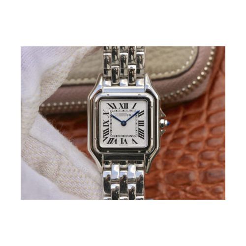 PANTHERE DE  WSPN0007 GF FACTORY STAINLESS STEEL STRAP