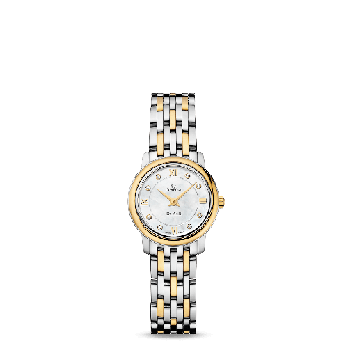 De Ville Steel yellow gold Diamanten Watch 424.20.24.60.55.001